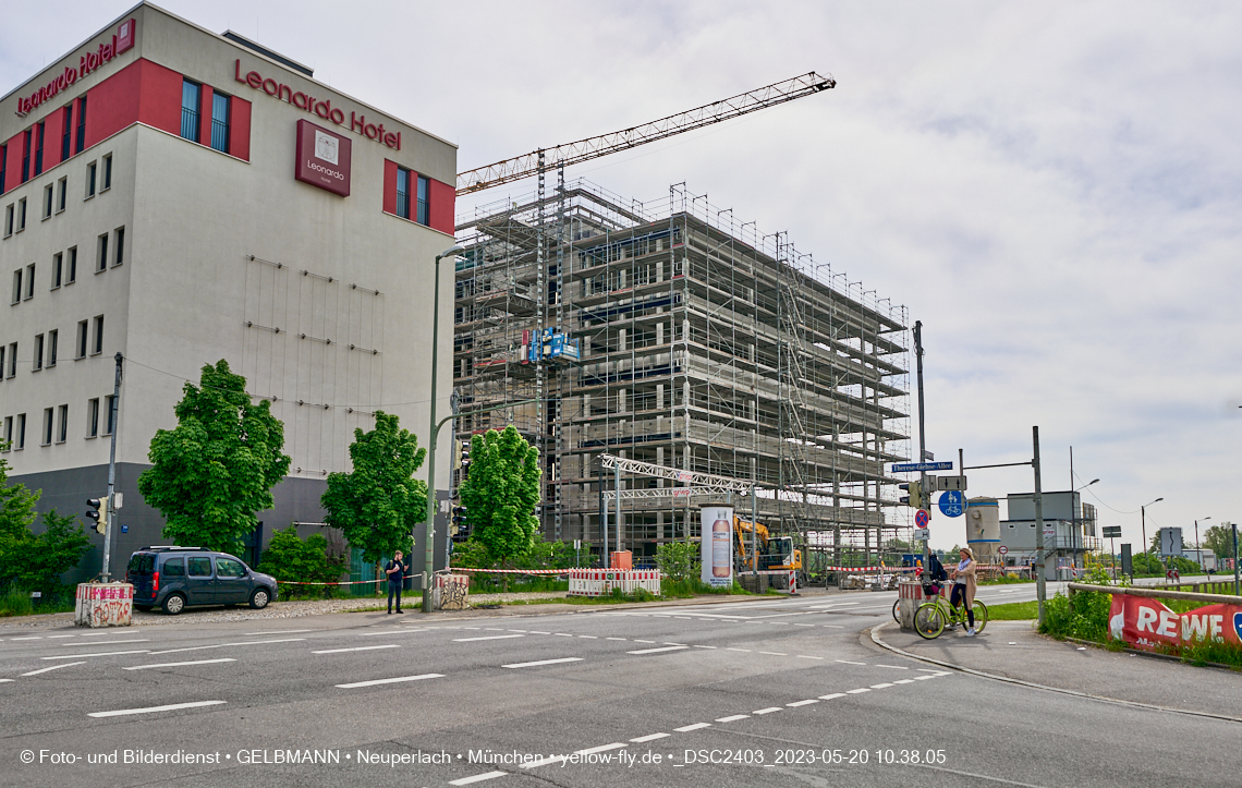20.05.2023 - REVO Boardinghaus und Hochgarage in Neuperlach